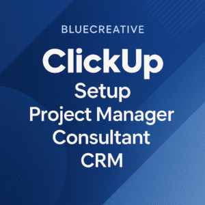 Clickup Setup Project Manager