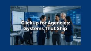 Read more about the article ClickUp for Agencies: Systems That Ship